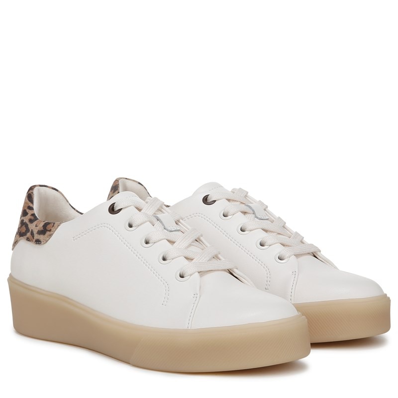 Naturalizer Women's Morrison 3.0 Lace Up Sneakers (Warm White Leather) - Size 5.0 M