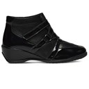 Black/Multi Leather