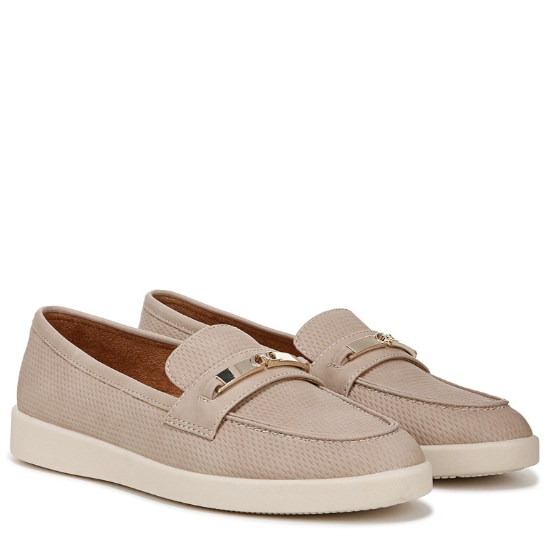 Naturalizer Women's Isla Bit Loafers (Warm Taupe Tan Faux Nubuck) - Size 8.5 W