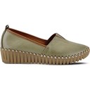 Olive Green Leather
