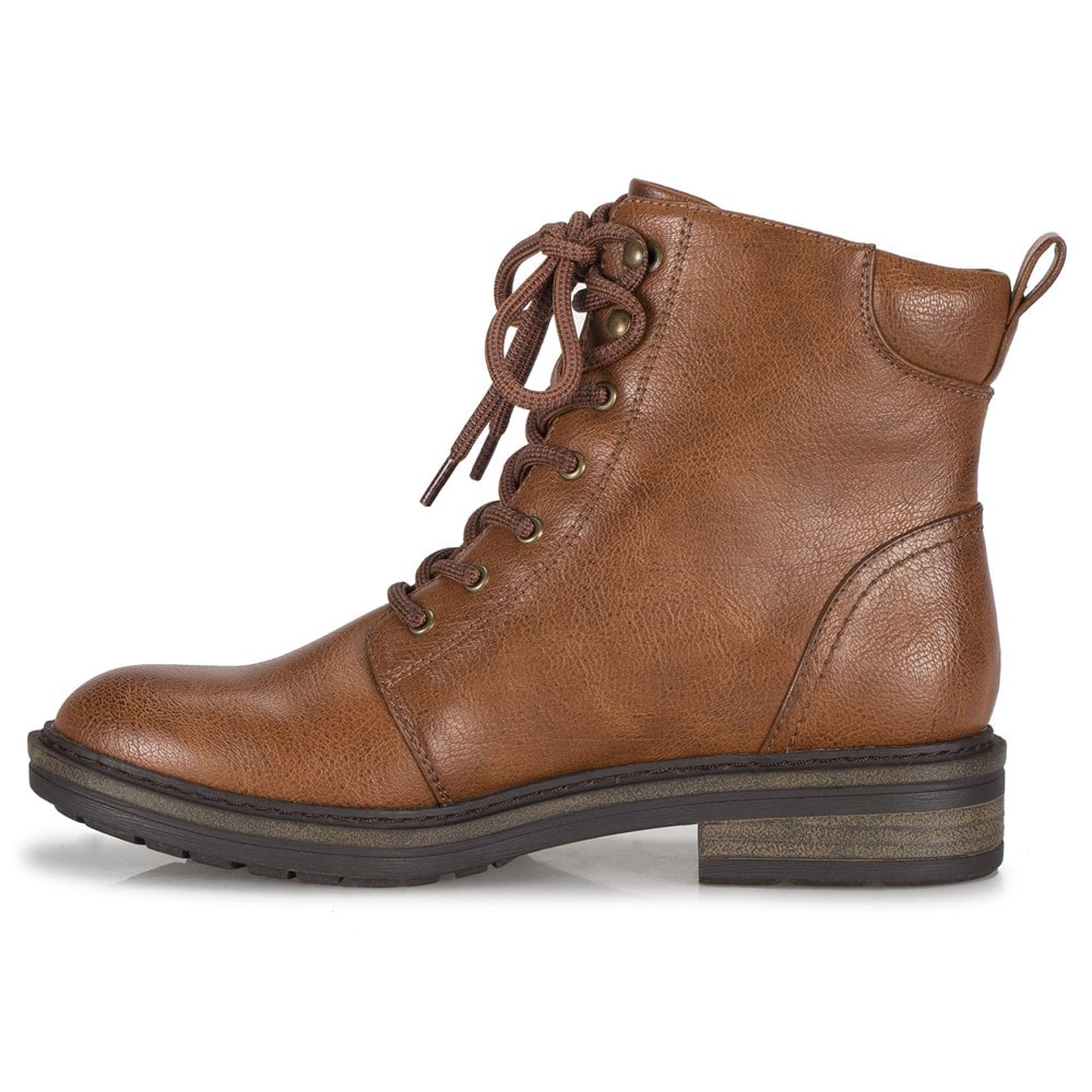 Baretraps Women's Amysue Combat Bootie Famous Footwear