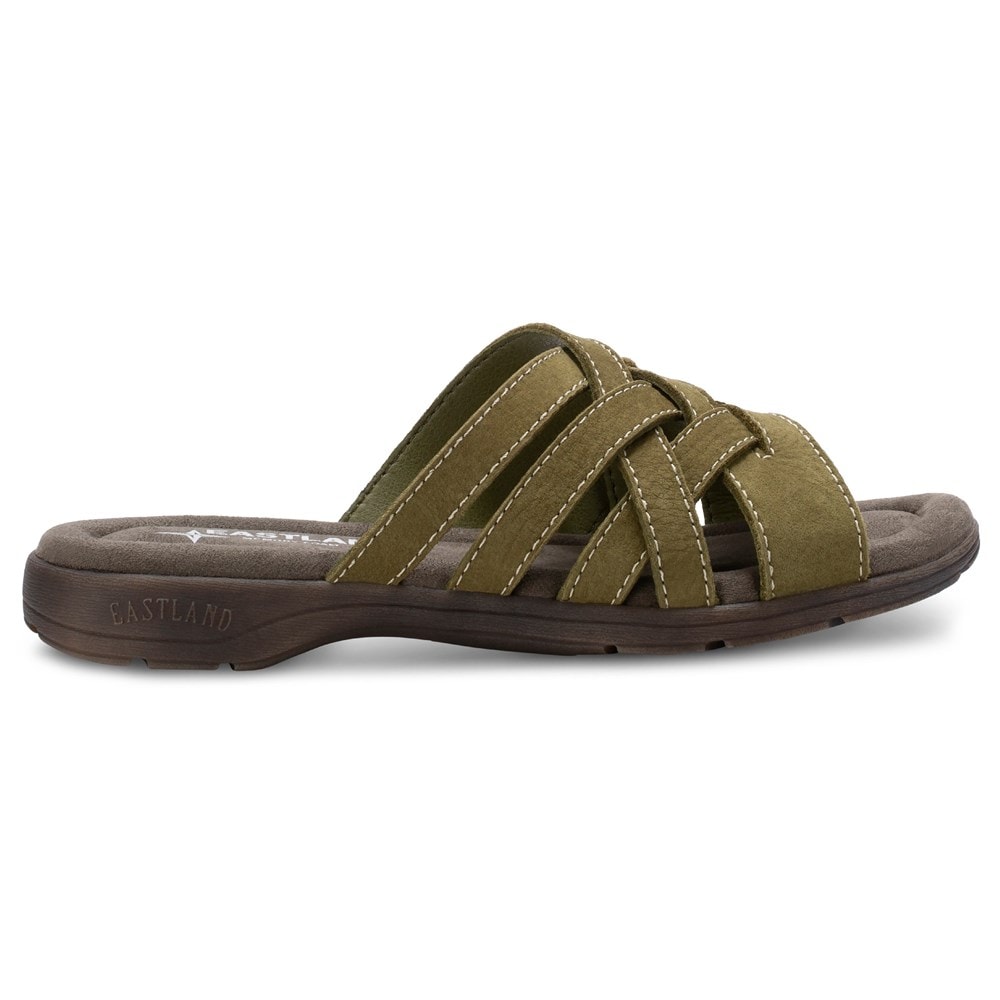 Eastland Women's Hazel Memory Foam Slide Sandal Famous Footwear