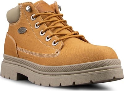 Bottes Lugz Vintage 1993 Drifter Lo - Taille 7 US (Homme) - Couleur Wheat - Neuf Avec Boîte