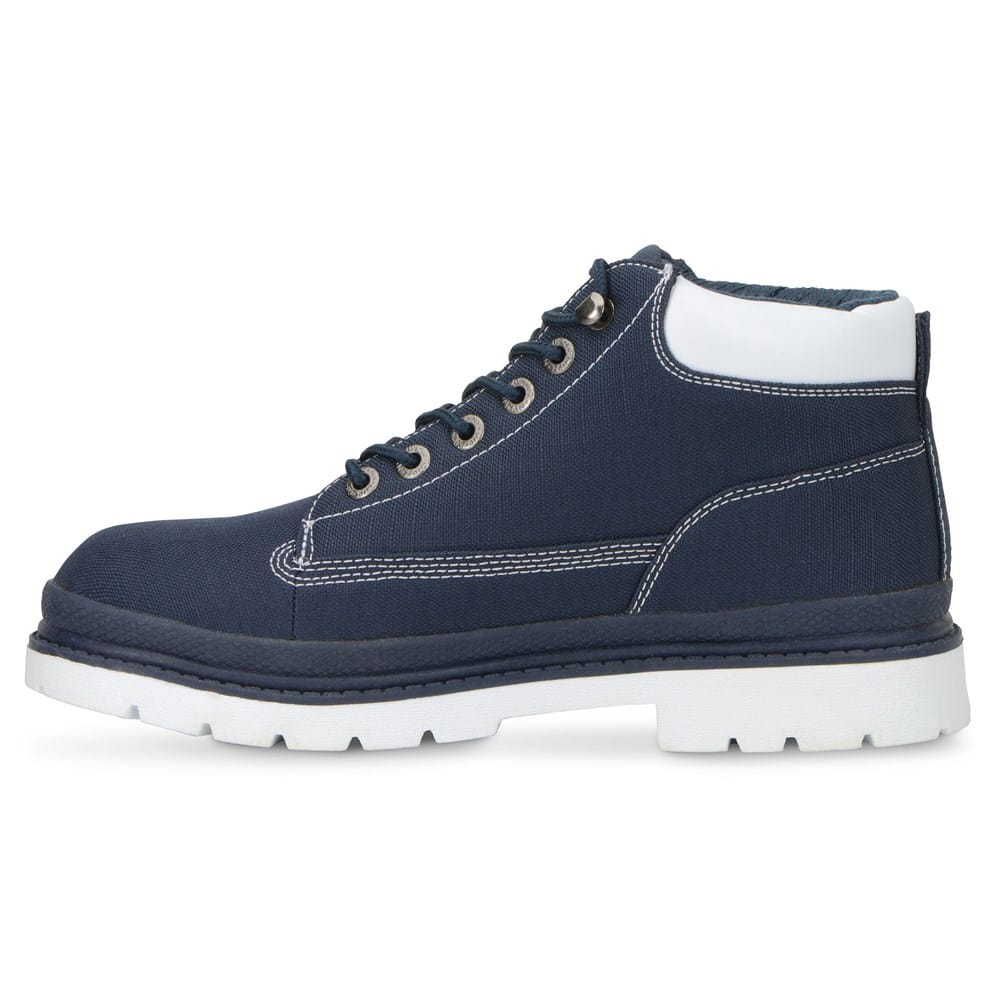 Lugz Men's Drifter Ripstop Chukka Boot – Navy/White Fashion Ankle Boot, Size 7.5 - View #3