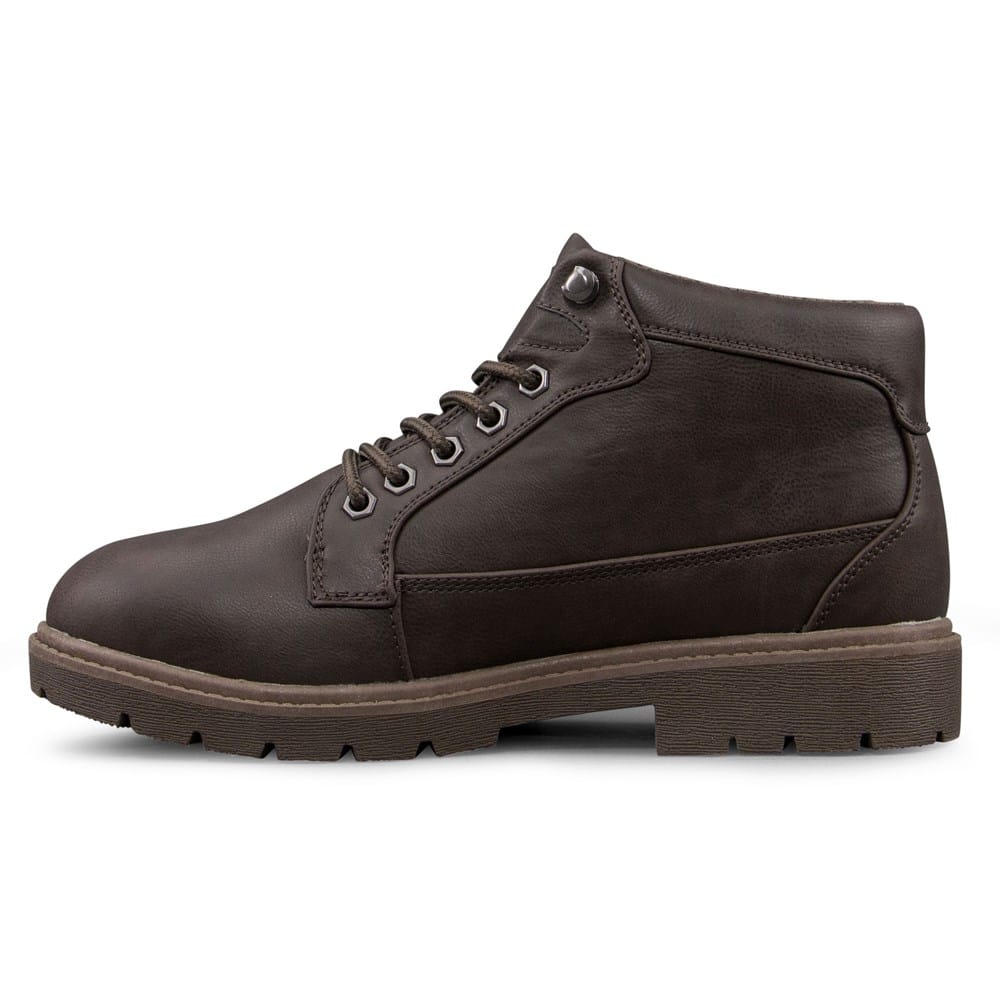 Lugz Mantle Mid Slip Resistant Work Boots Mens 13 Black MSVYL-001 Lace Up Stylish Men main image 2