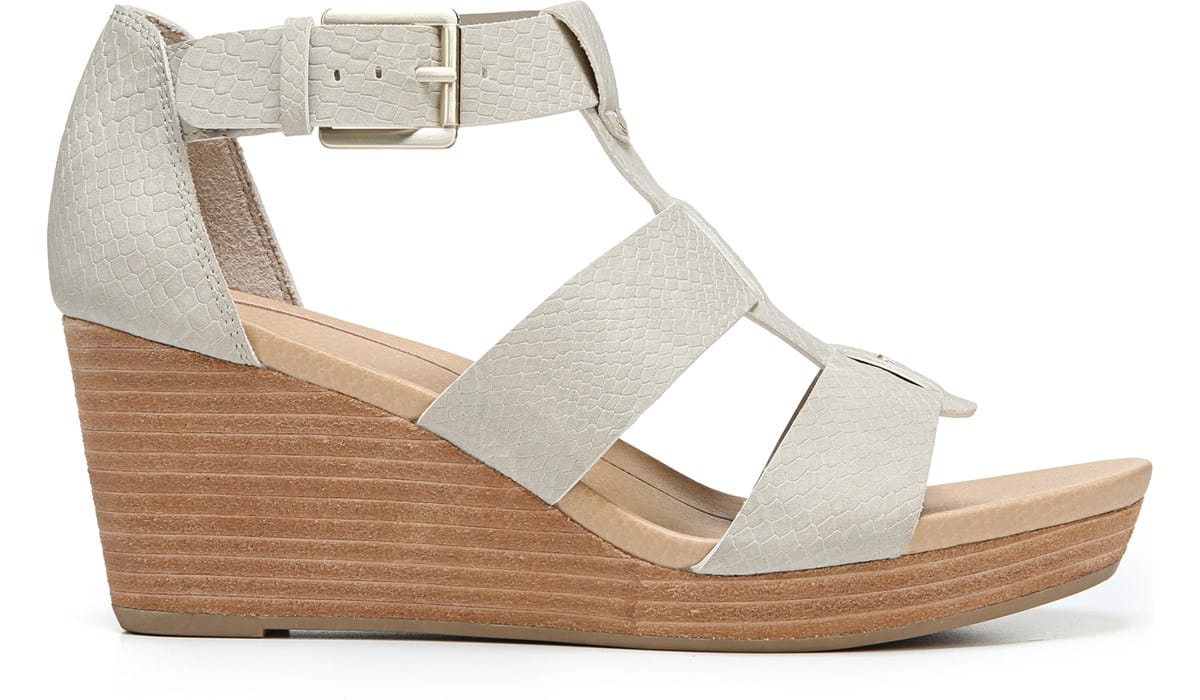 Dr. Scholl's Women's Barton Medium/Wide Wedge Sandal Famous Footwear