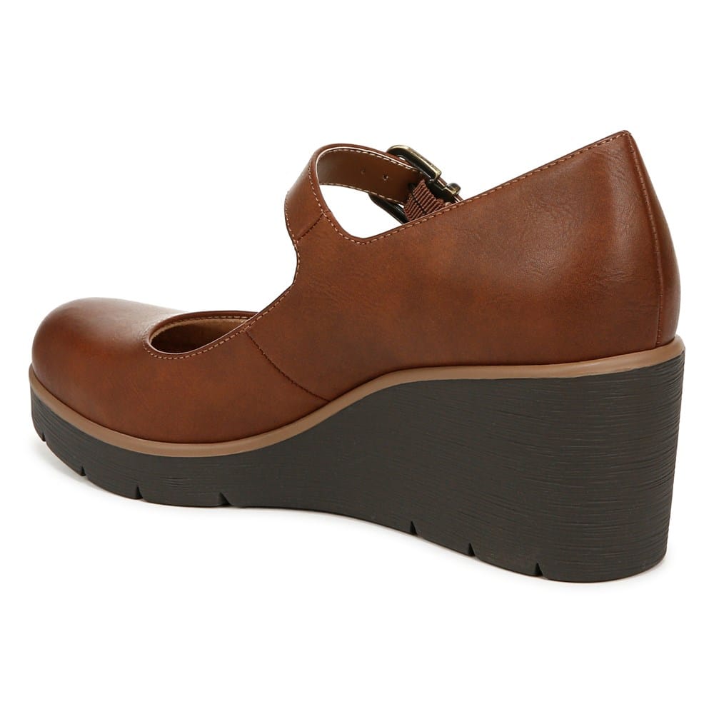 Soul Naturalizer Women's Adore Mary Jane Wedge Toffee Brown 7 M