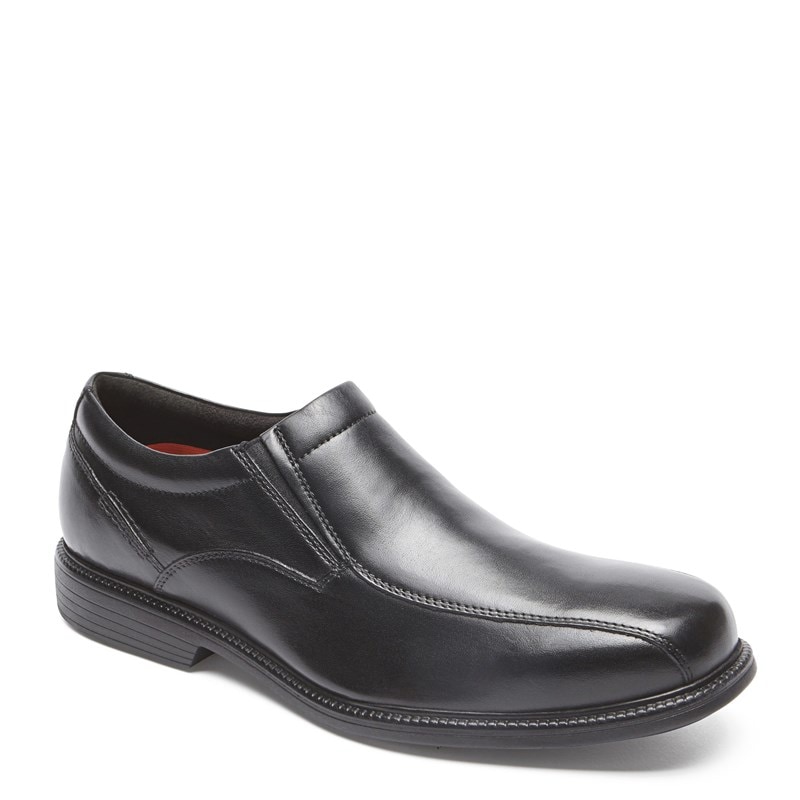 Rockport Men's Charles Road Bicycle Toe Slip On Shoes (Black Leather) - Size 10.5 W