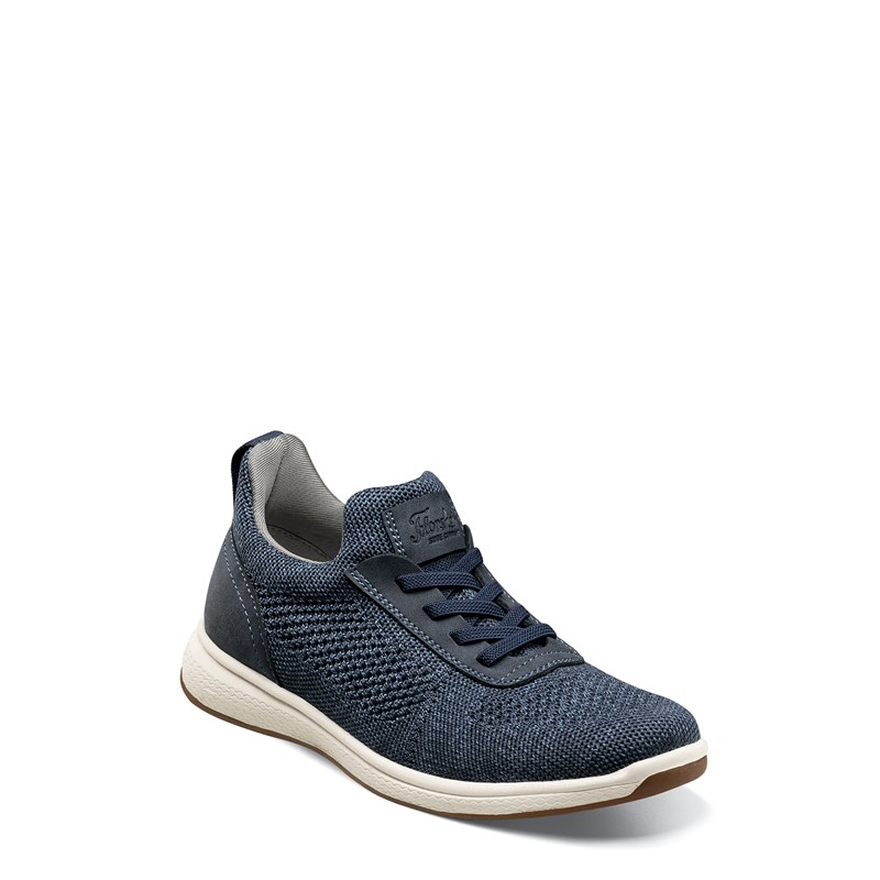 Florsheim Kids' Satellite Slip Sneaker Toddler/Little/Big Kid Shoes (Navy Knit) - Size 11.5 M