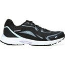 Black/Aqua Leather