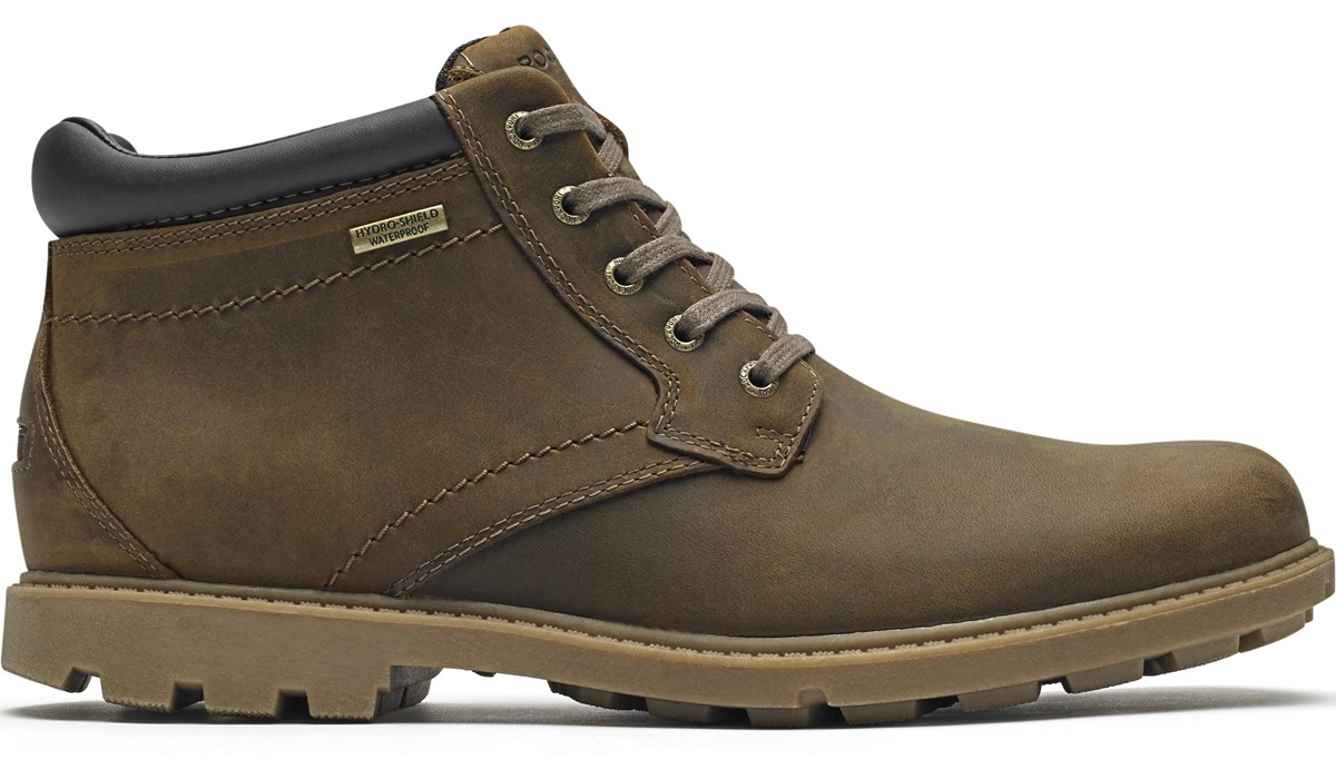 Rockport Mens Tough Bucks Lace Up Leather Ankle Chukka Boots 