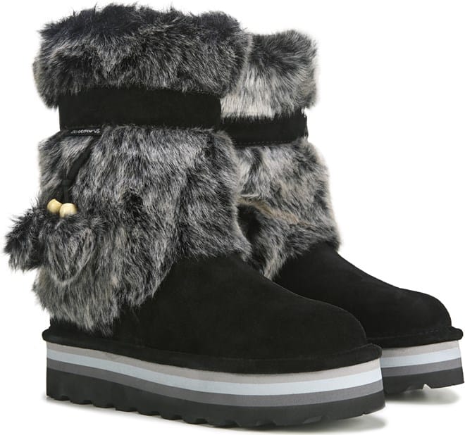 Bearpaw Women's Retro Tama Boots, Size: 5, Black