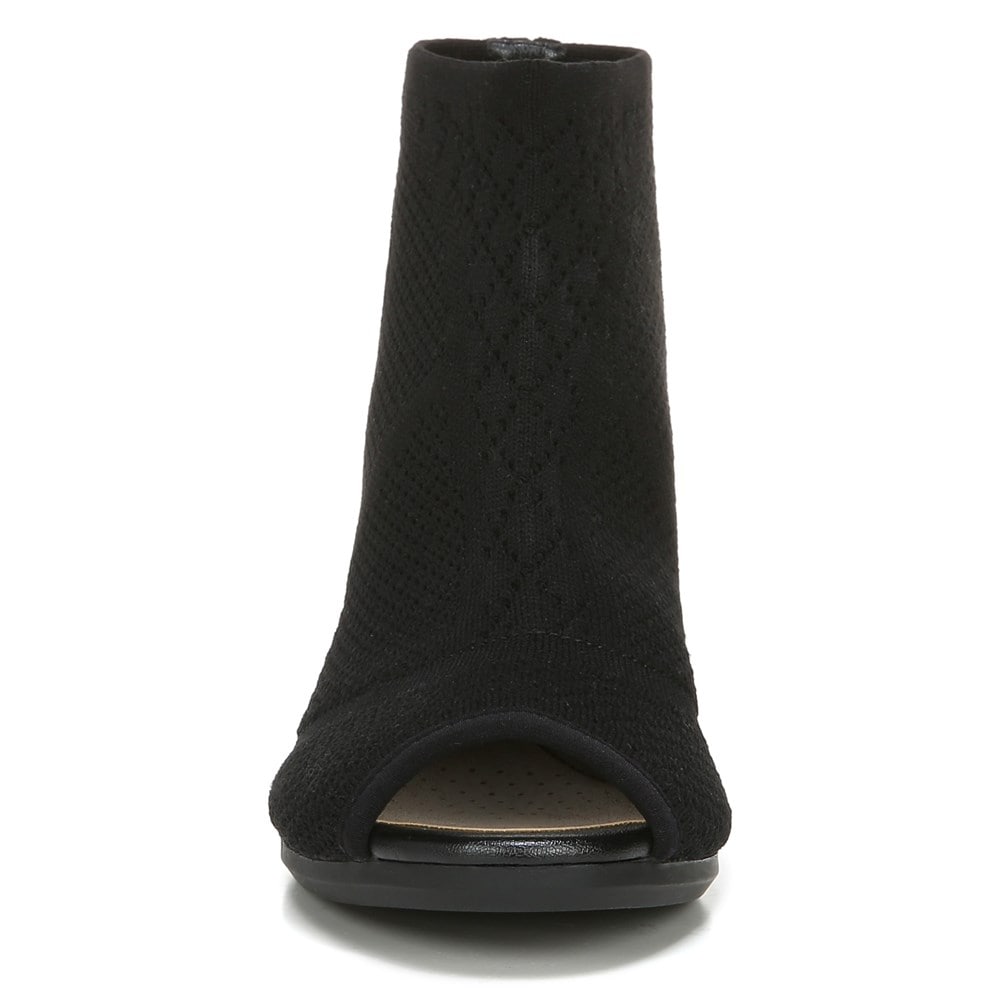 Wide peep toe booties sale
