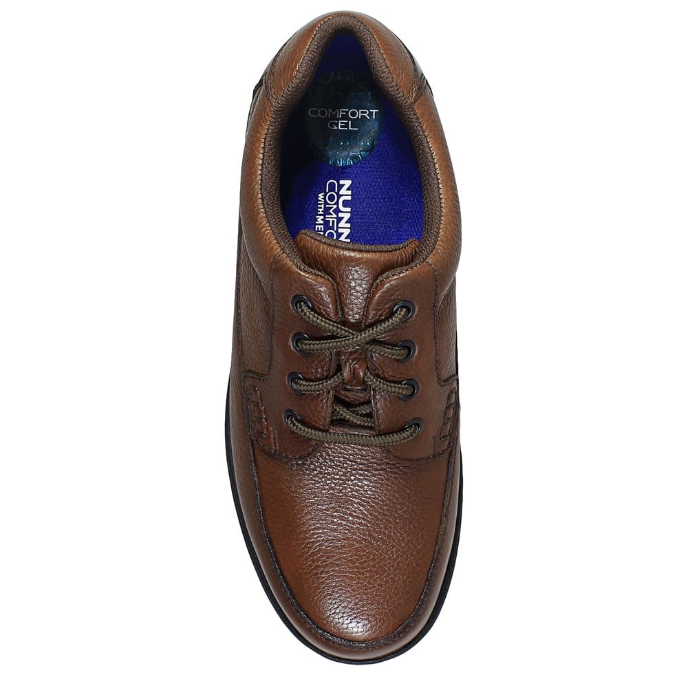 Nunn Bush Cam Men's Moc Toe Oxford Casual Shoes, Size: 15, Brown Crazy Horse