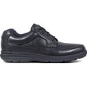 Black Tumbled Leather
