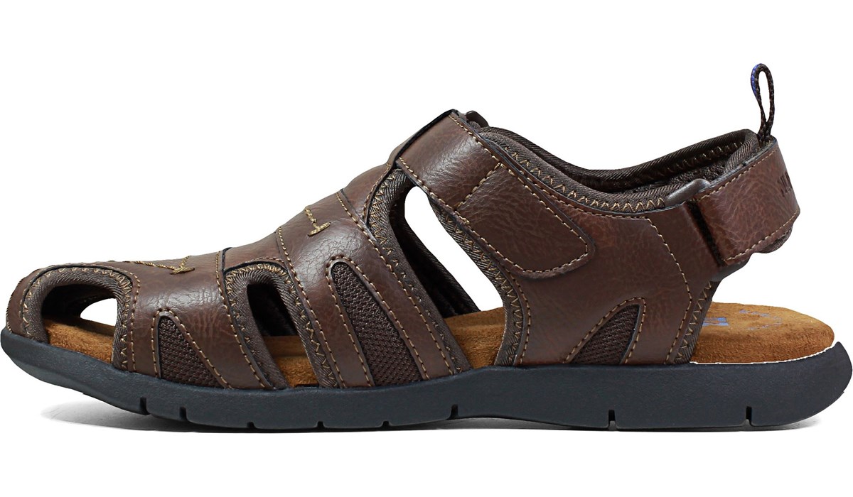 mens fisherman sandals wide width