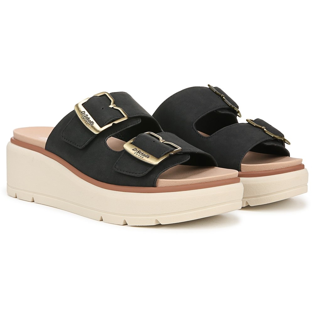 (取寄) ドクターショール レディース ナイス デイ マックス OG Dr. Scholl's women Nice Day Max Og Off White Smooth Dr. Scholl's Women's Nice Day Max OG Platform Sandal | Famous Footwear