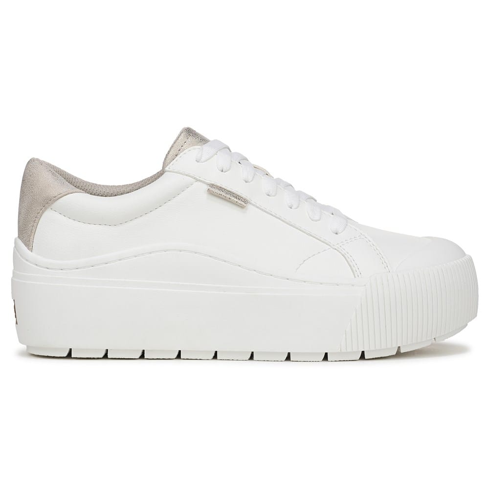 Women's Thick Sole Platform Boots - Marshmallow Sole Round Toe Sneakers In White (Size 8.5) - View #11