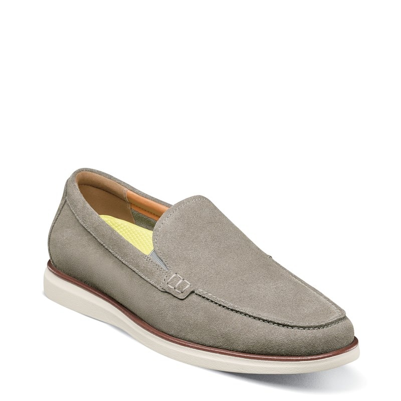 Florsheim Men's Tropics Venetian Loafers (Gray Suede) - Size 9.0 M