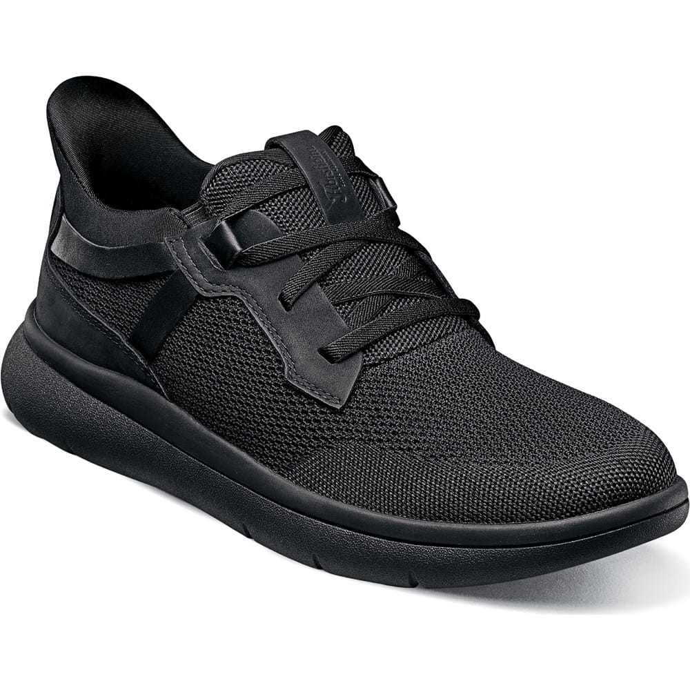 Florsheim Men's Fleet Knit Elastic Lace Slip On Sneaker | Famous