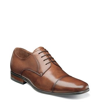 Florsheim Postino Cap Toe Oxford 10.5 Men's Cognac