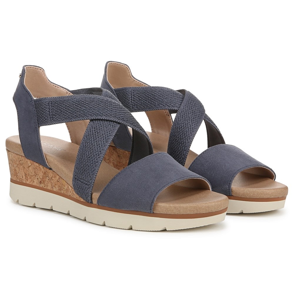 Scholl's Women's Just Cute Wedge Sandal Famous Footwear