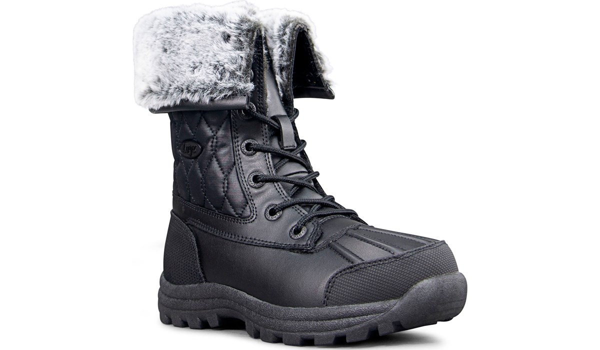 Women's Tambora Quilted Weather Resistant Folded Fur Boot - Pair