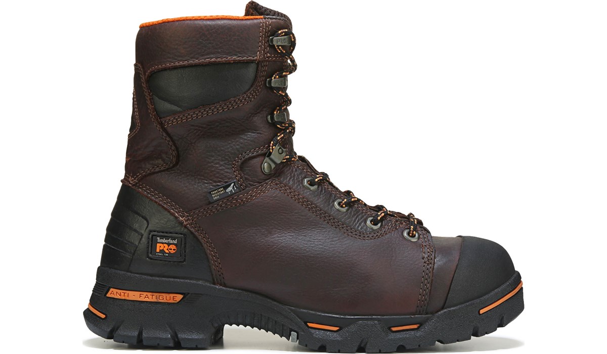 Men's CSA 8" Endurance Medium/Wide Steel Toe Work Boot - Pair