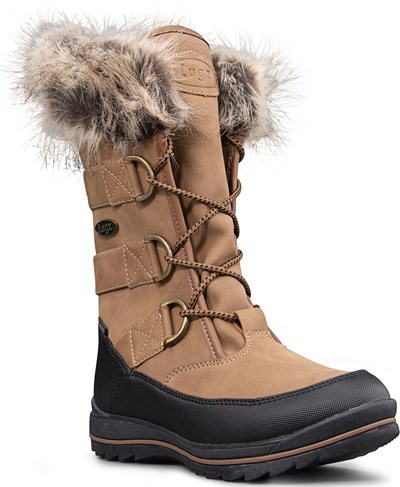 Women's Tundra Fur Waterproof Winter Boot