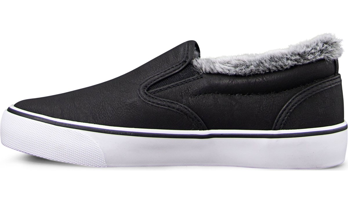 vans slip ons fur lining