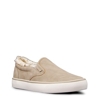 Lugz Women s Clipper Fur Lined Slip On Sneaker Famous Footwear