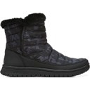 Black Camo Print Fabric