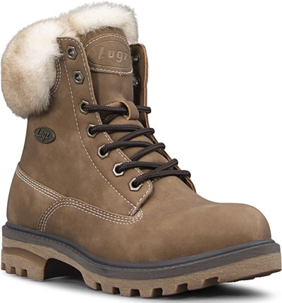 lugz women's empire hi fur lace up winter boot