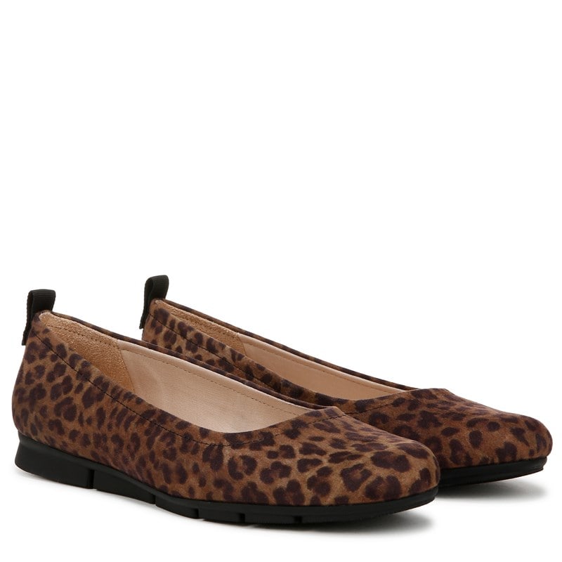 Dr. Scholl's Women's Timeless Slip On Flat Shoes (Leopard Microsuede) - Size 11.0 M