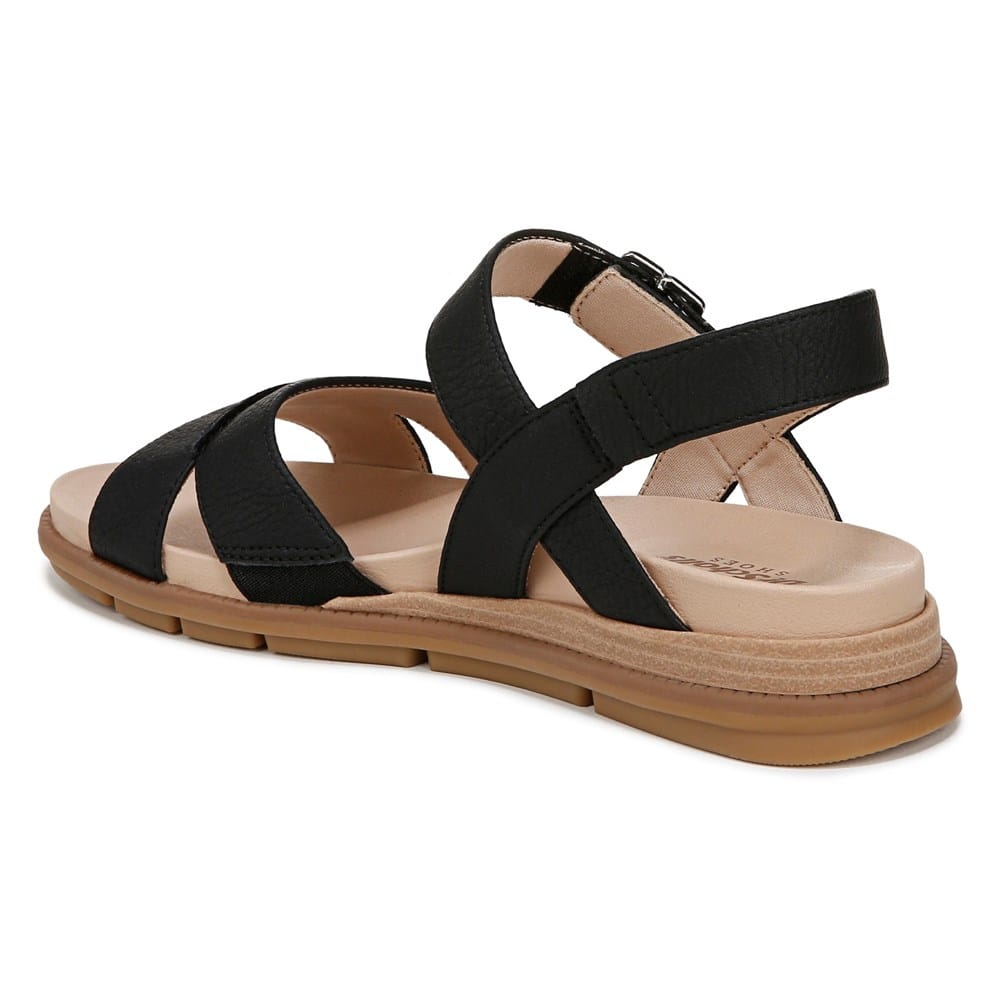 Dr. Scholl's Women's Nicely Fun Sandals – Strappy Comfort Sandal With Arch Support, Tofu White, Size 10 Medium