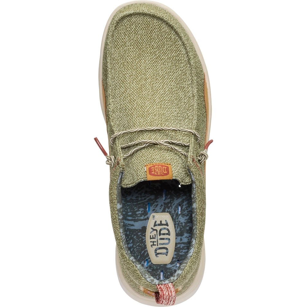 Hey Dude Wally Hey2O Mesh Mens Loafer Shoes Sz 9 Mole Brown Multi Round Toe HEYDUDE Men main image 2