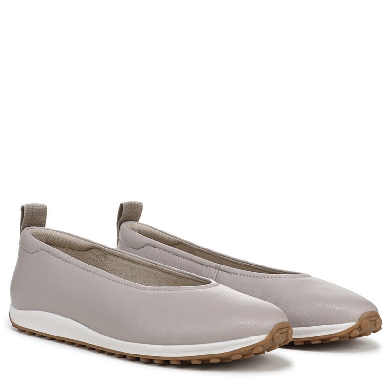 Naturalizer Women's Carla Sport Slip On Shoes (Soft Mink Grey Leather) - Size 7.0 W