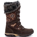 Brown Quilt Suede