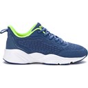 Denim/Green Mesh