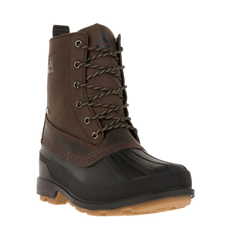 Kamik Men's Lawrence Waterproof Winter Boots (Chocolate) - Size 10.0 M