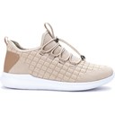 Cream Metallic Mesh