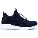 Navy Metallic Mesh