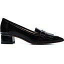 Black Faux Patent