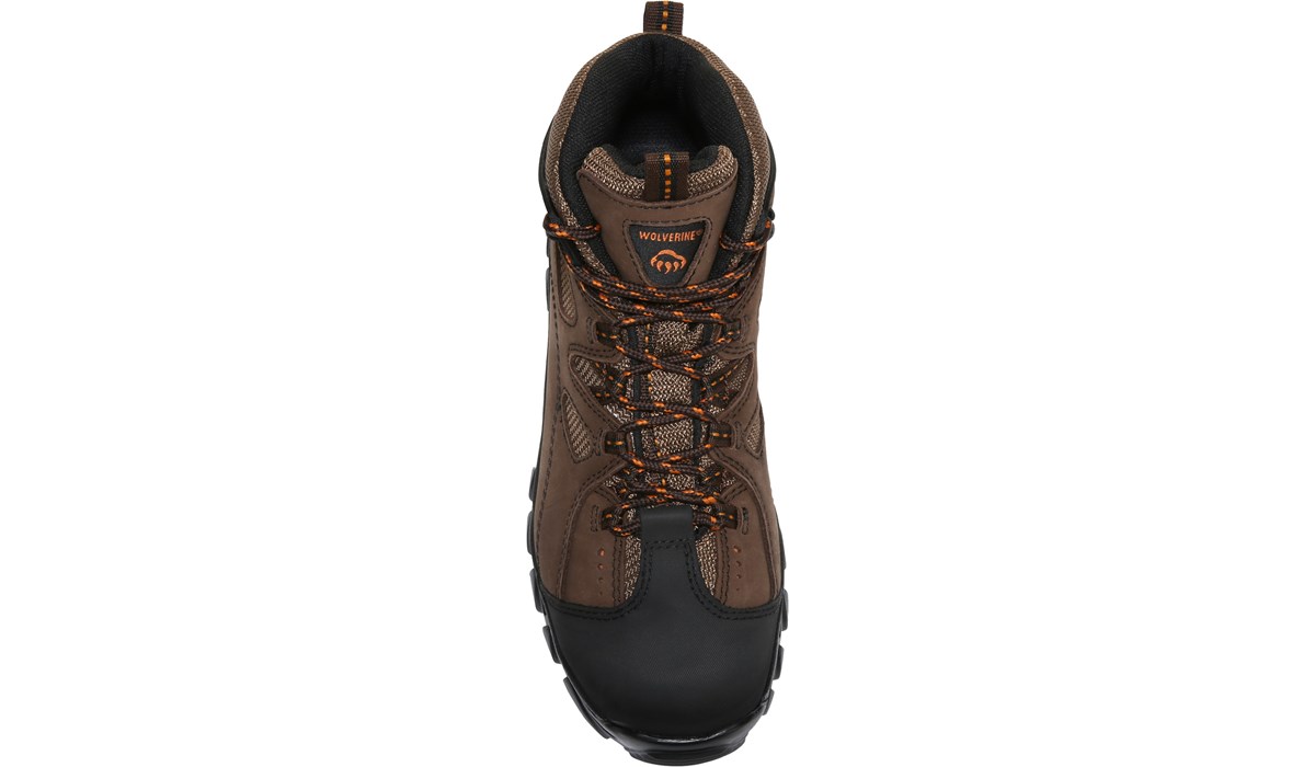 Wolverine Men s Hudson Slip Resistant Safety Toe Work Boot Famous Footwear
