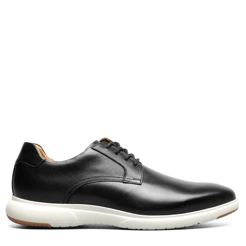 Florsheim Men s Dash Plain Toe Oxford Black White Size 12 Leather