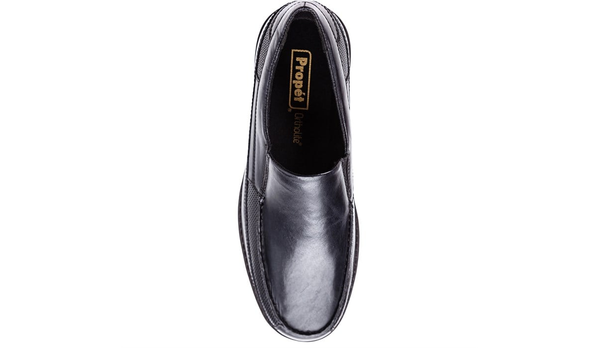 gray tux black shoes