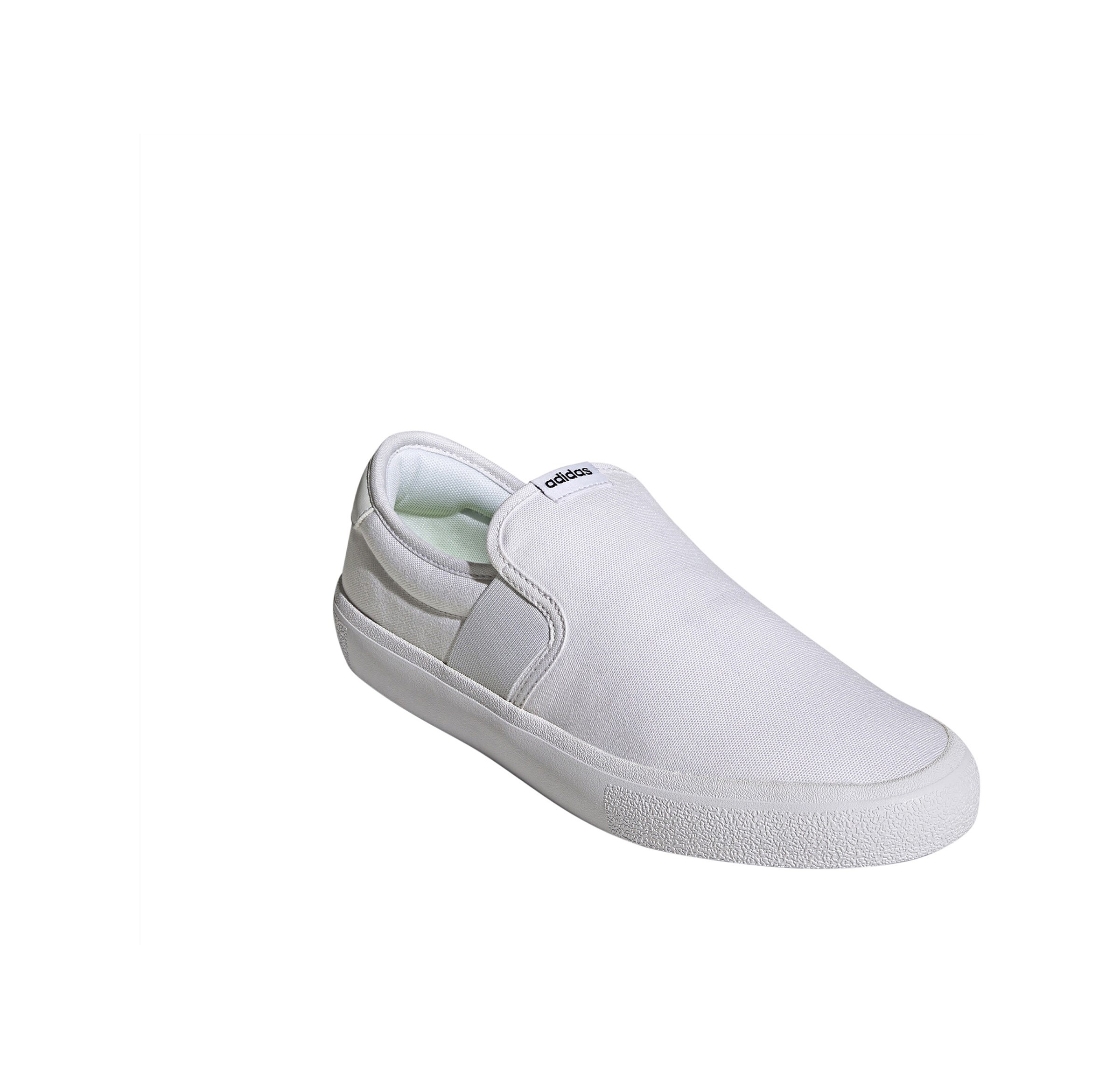 Adidas white slip best sale on trainers