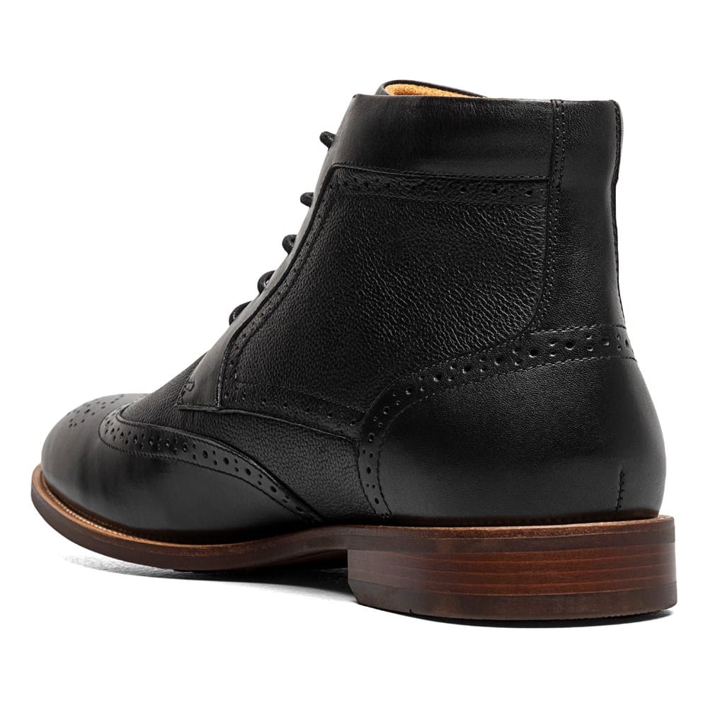 Florsheim Rucci Mens 10M Black Leather Wingtip Ankle Lace Up Boots Amazon.com | Florsheim Rucci Wingtip Boot Men main image 4