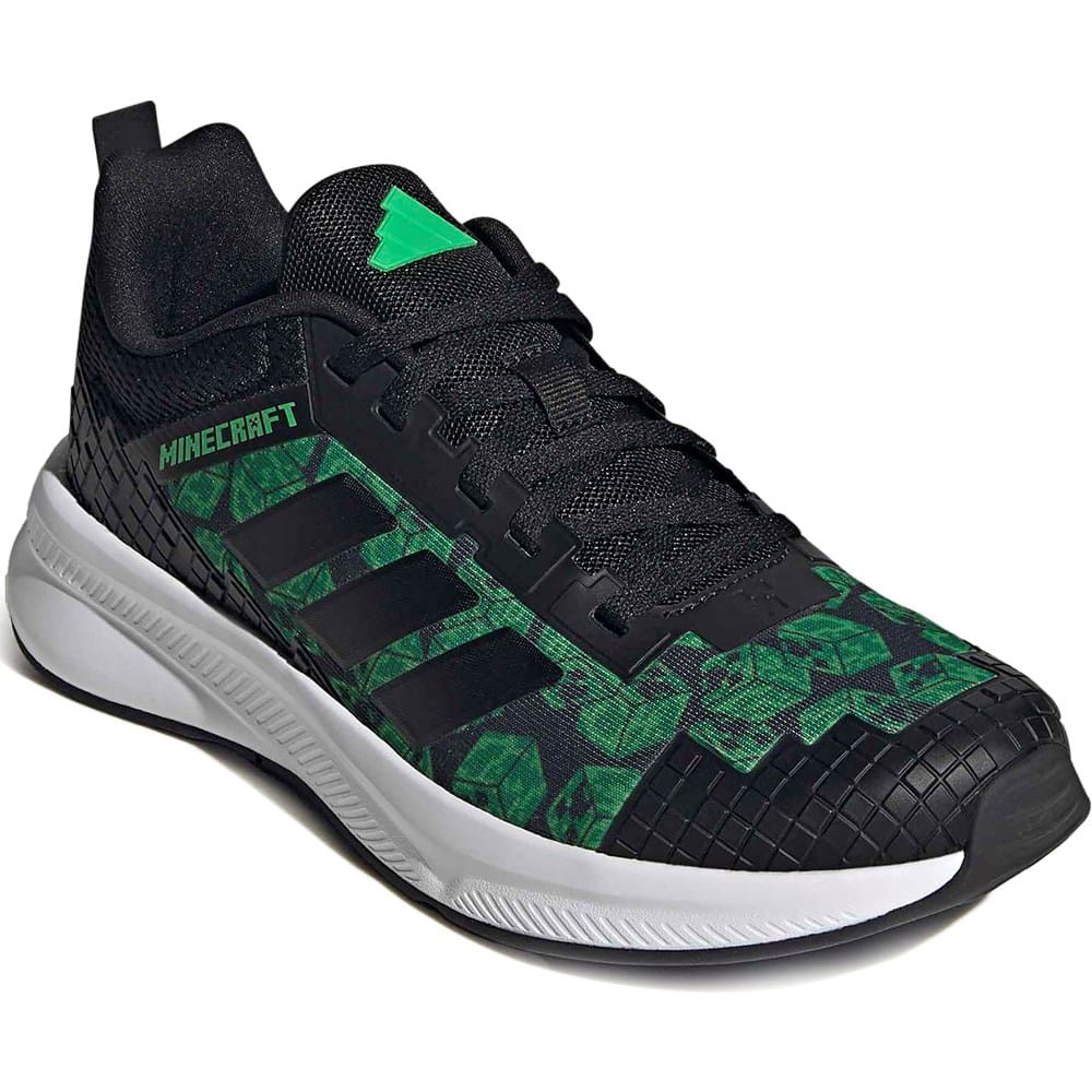 adidas Kids' Minecraft FortaRun 4.0 Running Shoe Big Kid | Famous