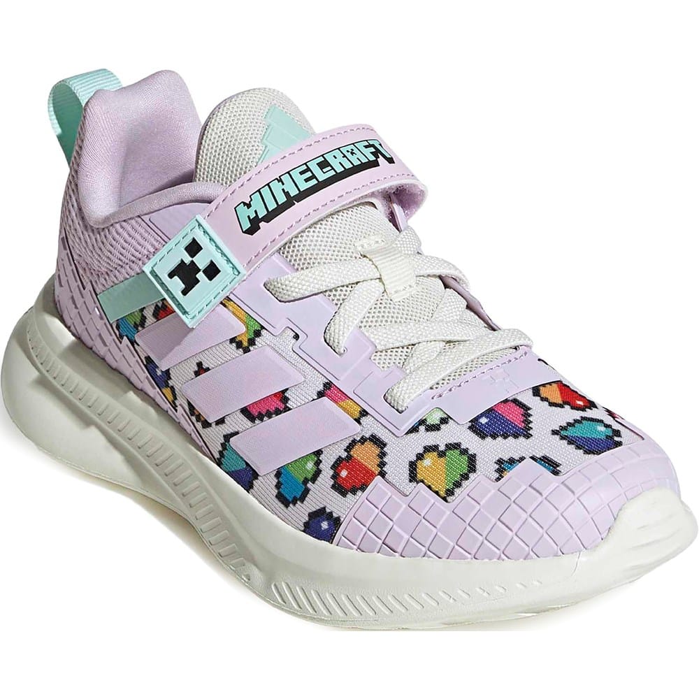 adidas Kids' Minecraft FortaRun 4.0 Running Shoe Little Kid | Famous  Footwear